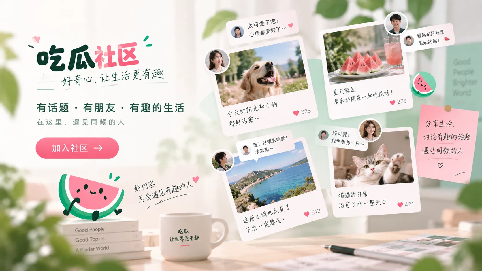 直播礼物榜与平台界面的资讯配图